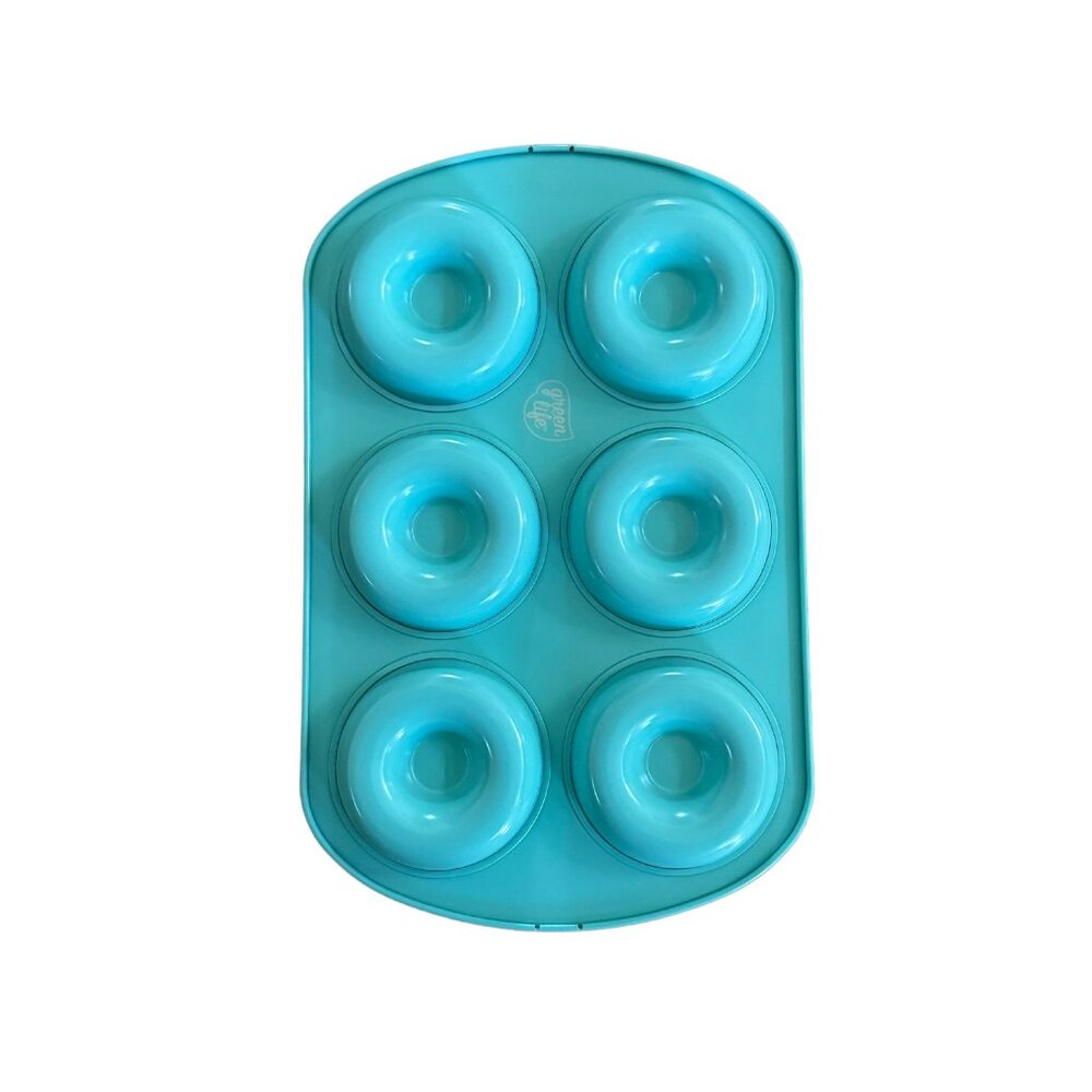 Greenlife, Ceramic, Nonstick - 6 Cavity Donut/ Bagel Baking Pan